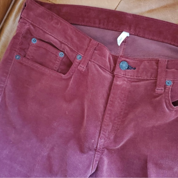 Rag & Bone Corduroy Pants Color Clay Sz 31 - Picture 5 of 10